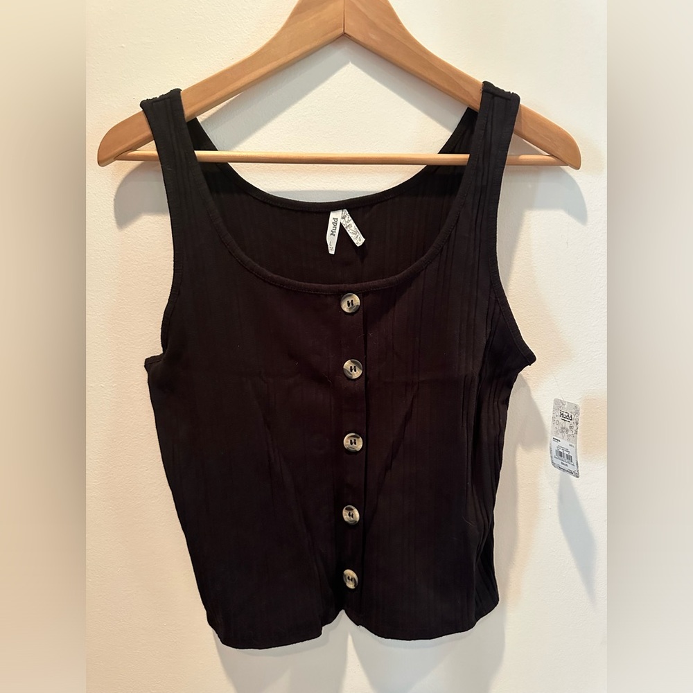 Mudd Women’s Tank Top, Size L, Black